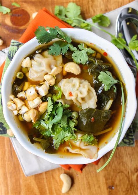 Wonton Soup with Frozen Wontons - The Food Charlatan