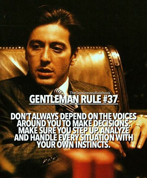 "First of all, to thine own self be true..." Gentleman Rules, Der Gentleman, Wisdom Quotes ...