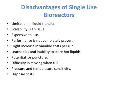 Single Use Bioreactor