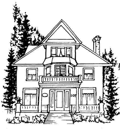 House Line Drawings - ClipArt Best - Cliparts.co