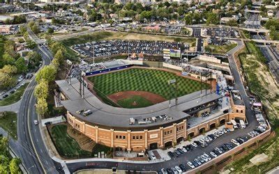 Download wallpapers BBT Ballpark, Charlotte Knights stadium, baseball ...