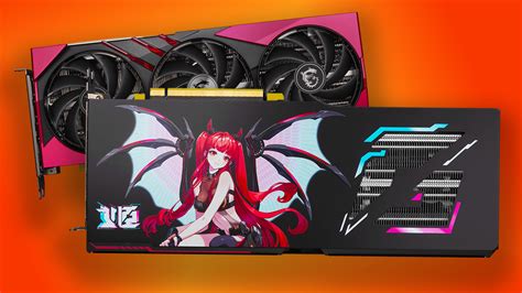 This slimline graphics card from MSI is an anime lover’s dream