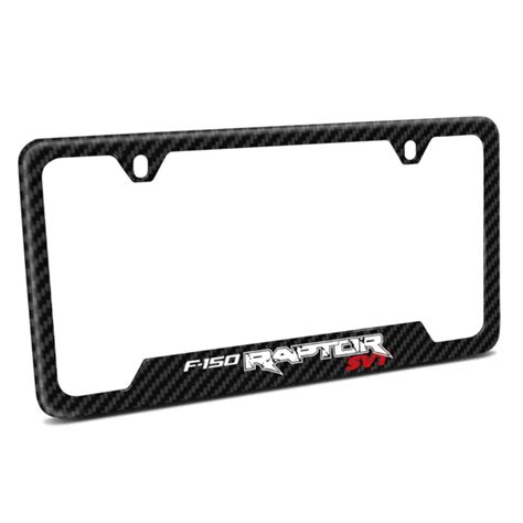 FORD F-150 RAPTOR SVT Carbon Fiber Texture ABS 50 States License Plate Frame $27.99 - PicClick