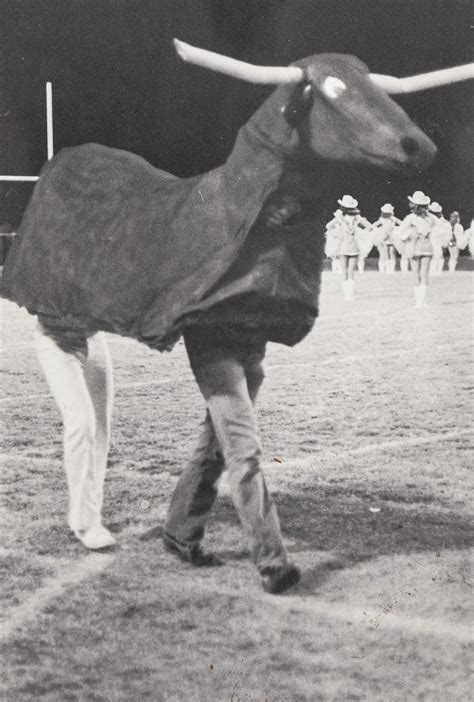 The old Dobie Long horn mascot | Old things, Nostalgia, Mascot