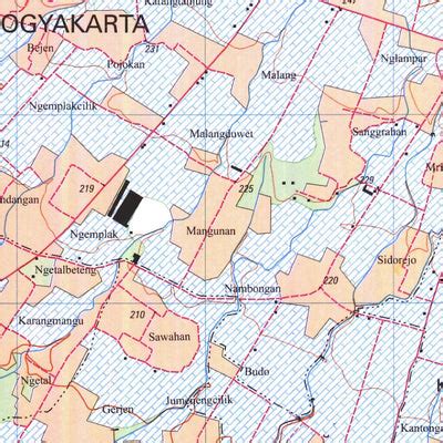 Sleman (1408-241) map by Badan Informasi Geospasial - Avenza Maps | Avenza Maps