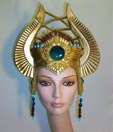 Egyptian Headdress Inspiration, Burning Man, Miami Costume, Rave Festival, Halloween Costume ...