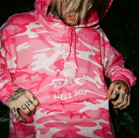 superrradical.store OUT NOW WE LIT | Lil peep hellboy, Pink camo hoodie ...