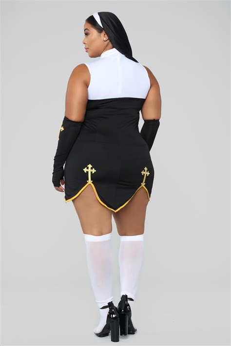 Bad Habits Nun Costume - Black/Combo – Fashion Nova