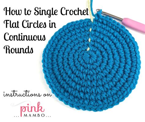 How to Crochet Circles Part 2 Pink Mambo Round Crochet Pattern ~ Find ...