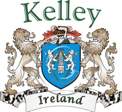 Kelley Name History & Coat of arms