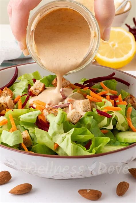 Oil-free Vegan Salad Dressing | WellnessDove