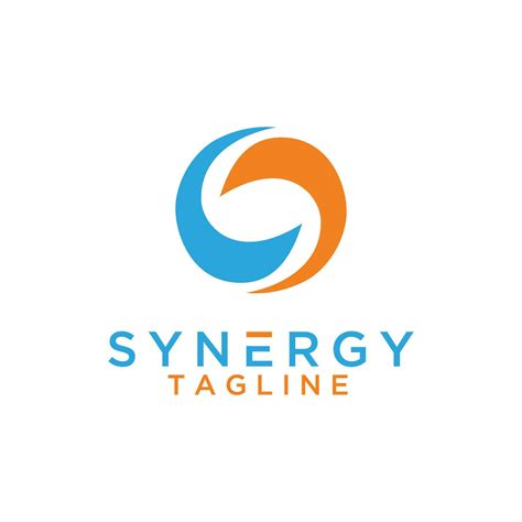 Synergy logo vector design illustration 23427459 Vector Art at Vecteezy