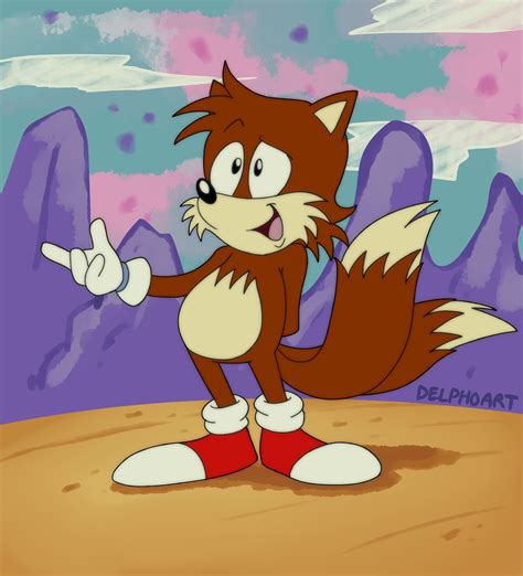 AoStH!Tails is too freakin' adorable! (Artist: Delpho) : r/SonicTheHedgehog