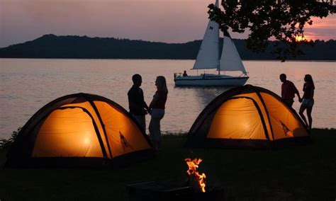 Waterfront Camping on Lake Dardanelle