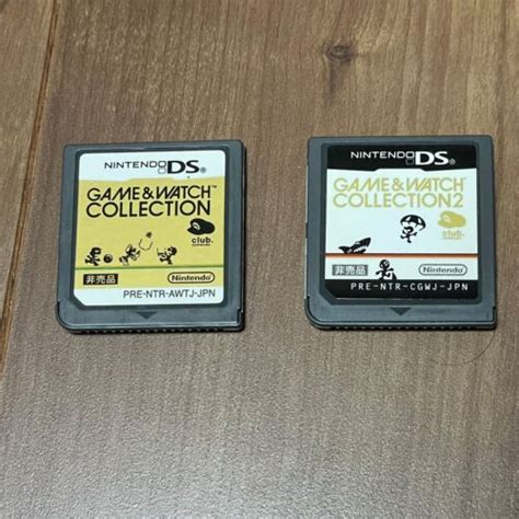 Club Nintendo Game & Watch collection 1 2 sets DS | eBay