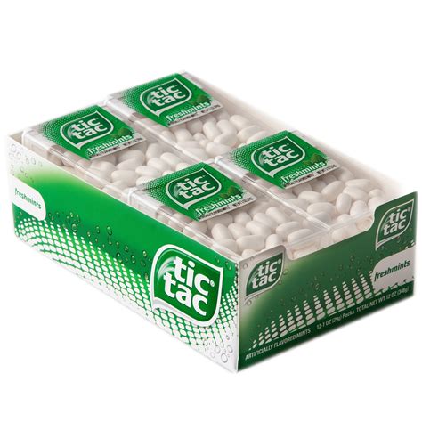 Tic Tac Fresh Mints Candy Dispensers - 12CT • Candy Mini Packs • Bulk Candy • Oh! Nuts®