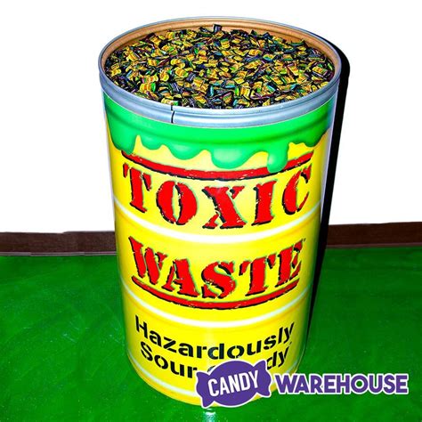 Toxic Waste Sour Candy Packs: 1000-Piece Bag in 2023 | Sour candy ...