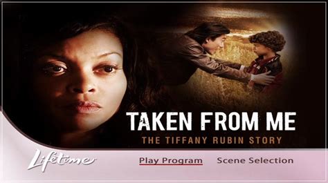 Taken from Me: The Tiffany Rubin Story (2011) – DVD Menus