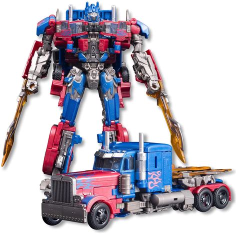 Optimus Prime Transformer Toys,Alloy Transformers Action Figures,Manual Assemble Deformation ...