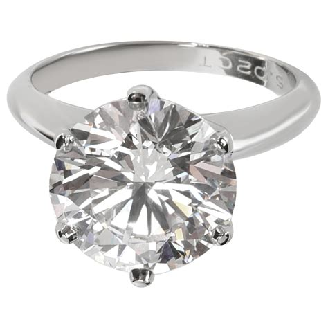 Tiffany and Co. Legacy Diamond Engagement Ring in Platinum H VS1 0.95 ...