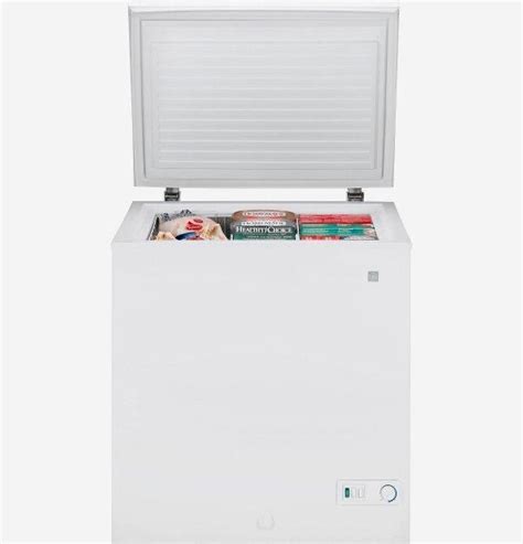 Freezers: 5 Cubic Foot Chest Freezer