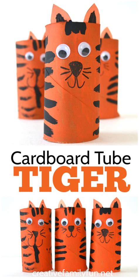 10 Terrific Tiger Crafts for Kids