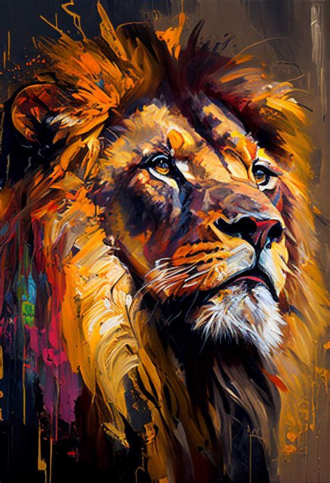 Lion Paintings