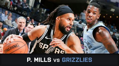 Patty Mills' Highlights: 22 PTS, 3 AST, 1 STL, 6 threes at Grizzlies ...