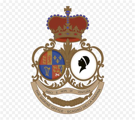 Arms Of The Anglo - Kingdom Of Corsica Coat Of Arms Emoji,Marine Flag ...