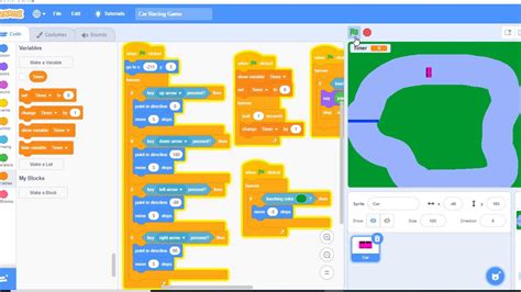 Scratch - Car Race game - YouTube
