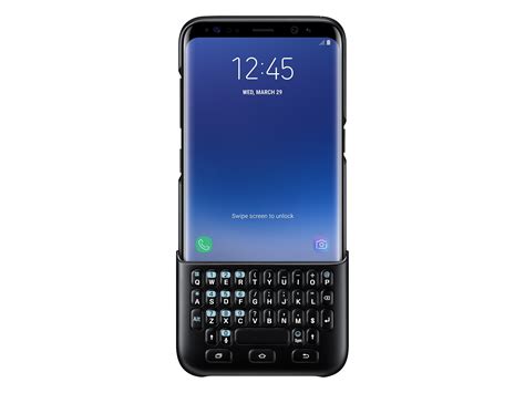 EJ-CG950BBEGWW | Galaxy S8 Keyboard Cover Black | Samsung Business