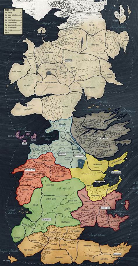 Westeros Map Wallpaper - WallpaperSafari