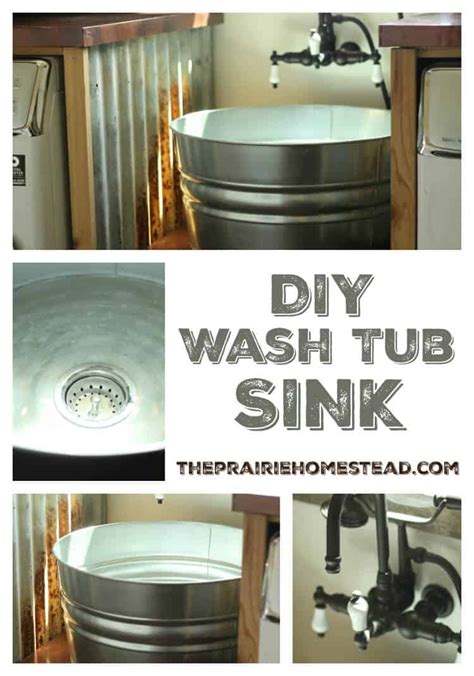 Diy Wash Tub Sink