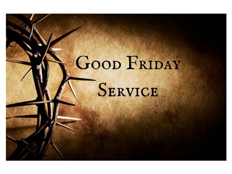 Good Friday Service – Redeemer Presbyterian Church (PCA)