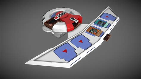 Yu-Gi-Oh Duel Disk! - 3D model by Nick Burry (@nickburry) [b714319] - Sketchfab