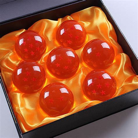 Dragon Ball Crystal Balls 7CM 7.5CM 7 PCS/Set PVC Action Figure Toy High Quality New In Original ...