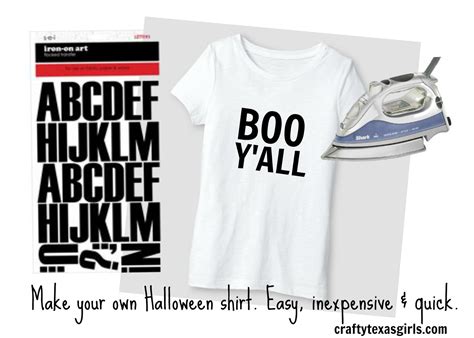 Crafty Texas Girls: DIY Halloween T-shirt for Kids