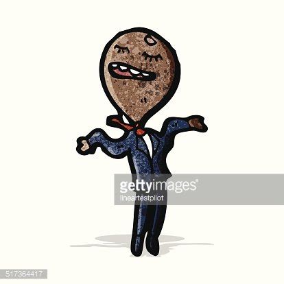 Cartoon Balloon Head Businessman Stock Clipart | Royalty-Free | FreeImages