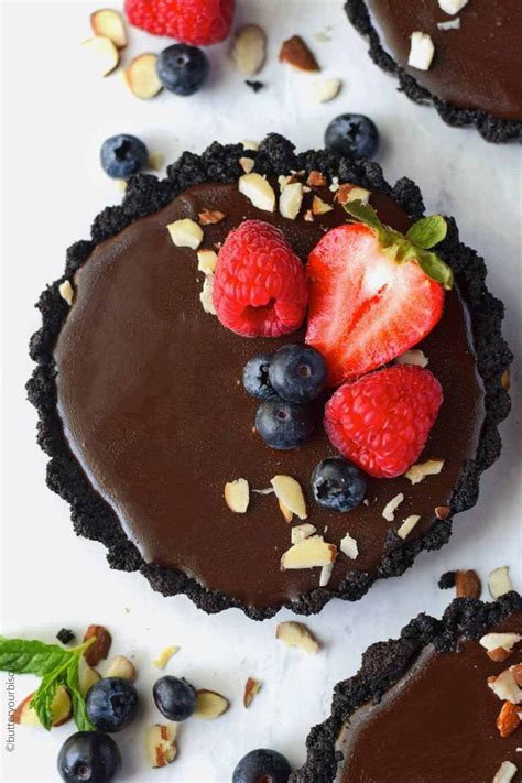 No Bake Mini Chocolate Tarts | Recipe | Chocolate tarts mini, Chocolate tart, Easy cream pie