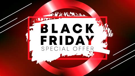 Black Friday special offer banner layout design 677961 Vector Art at ...