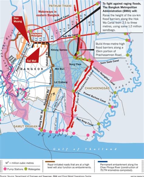 Thailand flooding update October 19, 2011: Tips for tourists, a new map ...