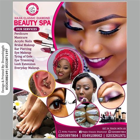 Salon Banner designs @dreambigfx....call us now 0554388249 | Flyer and poster design, Photoshop ...