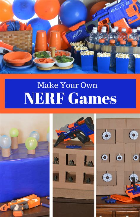 Nerf Party Ideas - Host the Ultimate Nerf Party - Mommy's Fabulous Finds