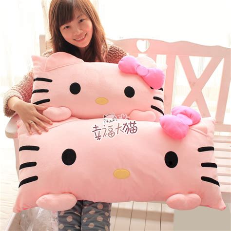 Kitty HELLO KITTY oversize of a cat doll singe pillow 60cm plush ...