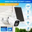 Home Security Camera Wireless CCTV Solar Panel House WiFi Surveillance System Indoor Outdoor 2K ...