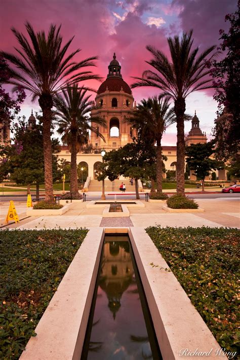 Pasadena City Hall Reflection Photo | Richard Wong Photography