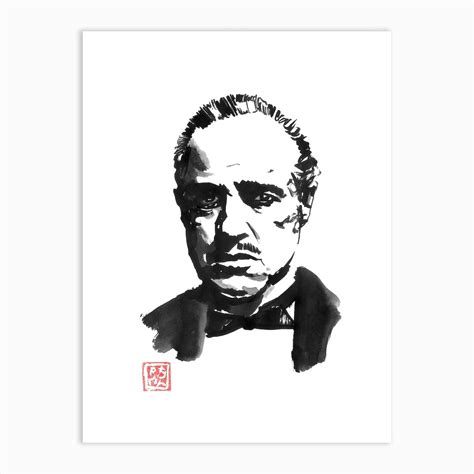 Don Corleone Art Print by Pechane Sumie - Fy