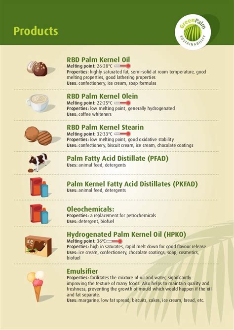 Palm Oil, Palm Kernel Oil Process - Fractions, Derivatives and Produc…