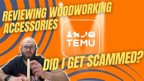 Did I get scammed? Reviewing Temu Woodworking A ccessories! - YouTube