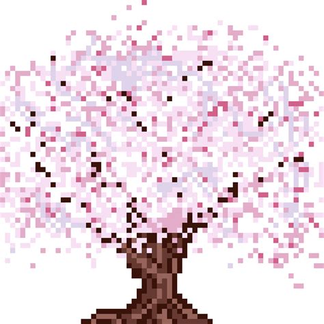 Blossom Tree Pixel Art